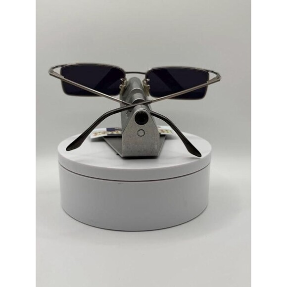 Vintage Y2K Eyeglasses | NOS | Narrow Metal Style | Grey Sun | Brooks Brothers - Picture 7 of 10